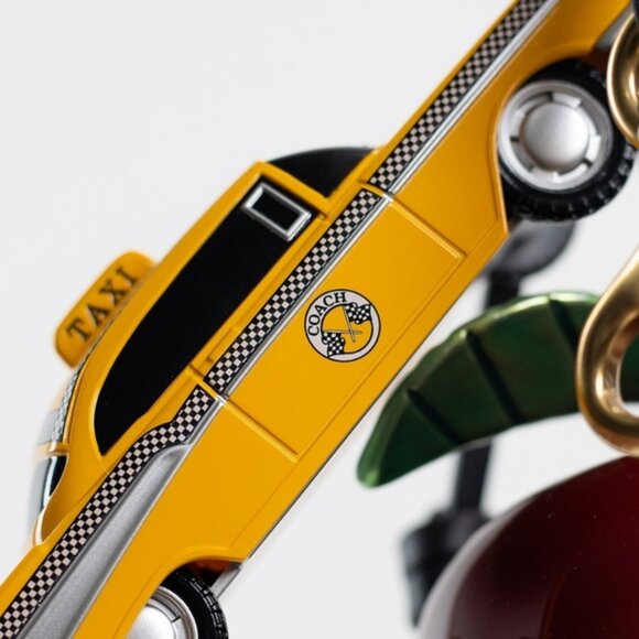 Coach Large New York Taxi Bag Charm - Picture 6 of 10